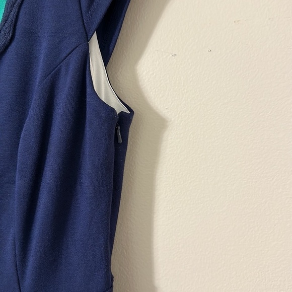 Lilly Pulitzer Kris Dress Navy & Green Size S - Picture 7 of 11